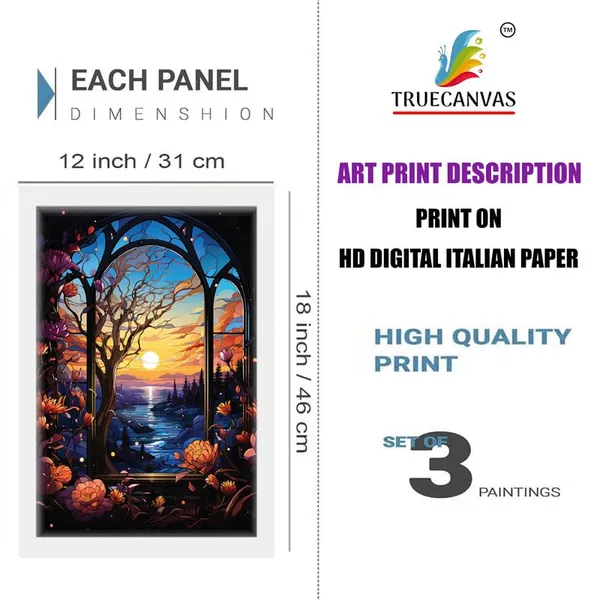 White__Abstract_Hd_Print_Painting_Set_Of_3_With_Frame_|_For_Home,_Living_Room_Gallery_&_Office,_White_Frame,_Size_-_13.50_X_19.50_Inch,_Sf308