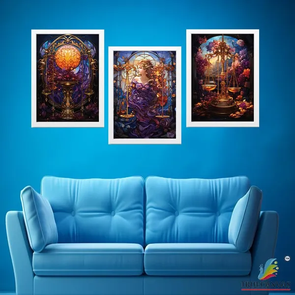 White__Abstract_Hd_Print_Painting_Set_Of_3_With_Frame_|_For_Home,_Living_Room_Gallery_&_Office,_White_Frame,_Size_-_13.50_X_19.50_Inch,_Sf311