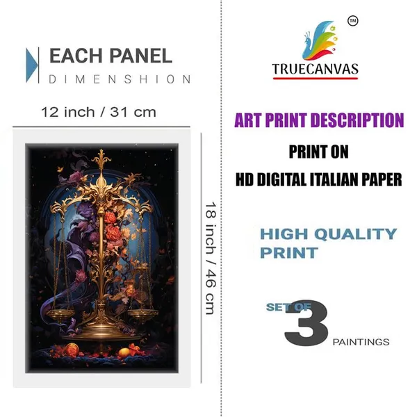 White__Abstract_Hd_Print_Painting_Set_Of_3_With_Frame_|_For_Home,_Living_Room_Gallery_&_Office,_White_Frame,_Size_-_13.50_X_19.50_Inch,_Sf312