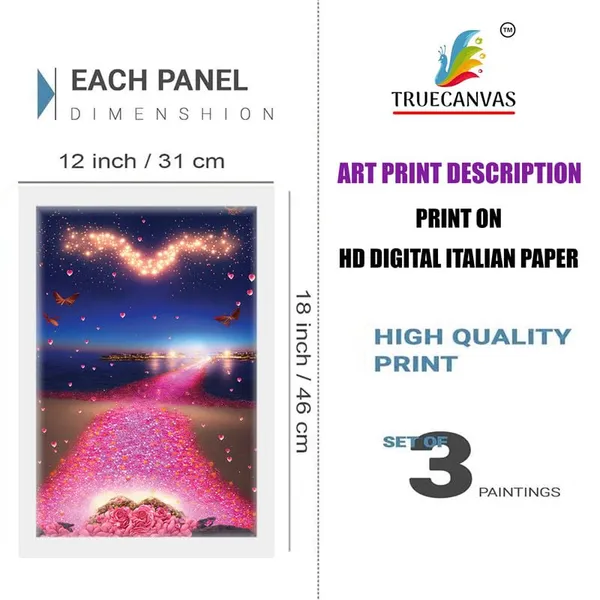 White__Abstract_Hd_Print_Painting_Set_Of_3_With_Frame_|_For_Home,_Living_Room_Gallery_&_Office,_White_Frame,_Size_-_13.50_X_19.50_Inch,_Sf315