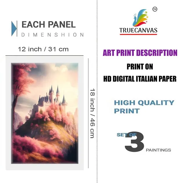 White__Abstract_Hd_Print_Painting_Set_Of_3_With_Frame_|_For_Home,_Living_Room_Gallery_&_Office,_White_Frame,_Size_-_13.50_X_19.50_Inch,_Sf317