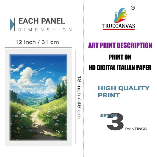 White__Abstract_Hd_Print_Painting_Set_Of_3_With_Frame_|_For_Home,_Living_Room_Gallery_&_Office,_White_Frame,_Size_-_13.50_X_19.50_Inch,_Sf320