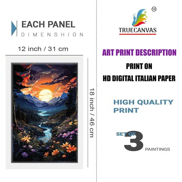White__Abstract_Hd_Print_Painting_Set_Of_3_With_Frame_|_For_Home,_Living_Room_Gallery_&_Office,_White_Frame,_Size_-_13.50_X_19.50_Inch,_Sf321