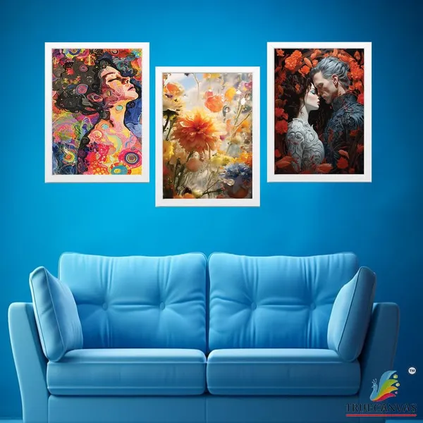 White__Abstract_Hd_Print_Painting_Set_Of_3_With_Frame_|_For_Home,_Living_Room_Gallery_&_Office,_White_Frame,_Size_-_13.50_X_19.50_Inch,_Sf325