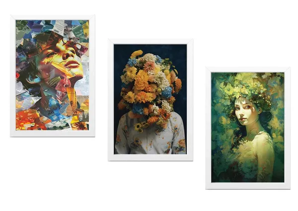 White__Abstract_Hd_Print_Painting_Set_Of_3_With_Frame_|_For_Home,_Living_Room_Gallery_&_Office,_White_Frame,_Size_-_13.50_X_19.50_Inch,_Sf328