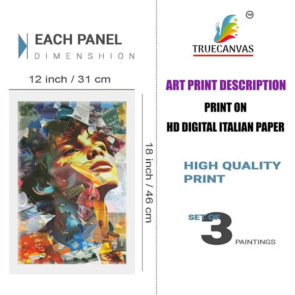 White__Abstract_Hd_Print_Painting_Set_Of_3_With_Frame_|_For_Home,_Living_Room_Gallery_&_Office,_White_Frame,_Size_-_13.50_X_19.50_Inch,_Sf328