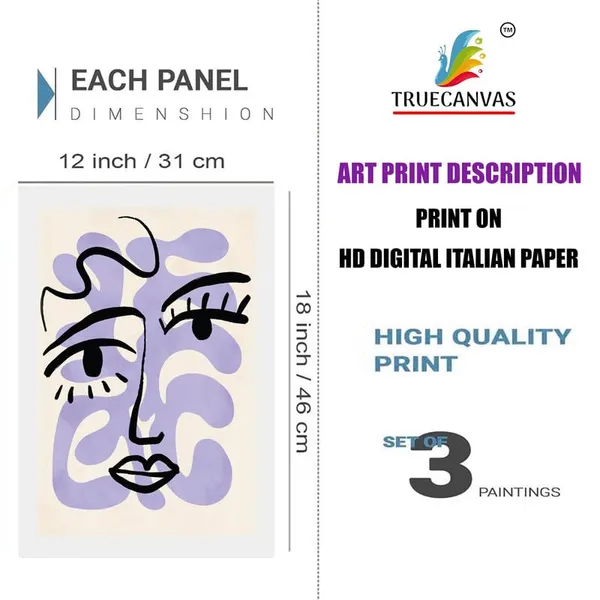 White__Abstract_Hd_Print_Painting_Set_Of_3_With_Frame_|_For_Home,_Living_Room_Gallery_&_Office,_White_Frame,_Size_-_13.50_X_19.50_Inch,_Sf332