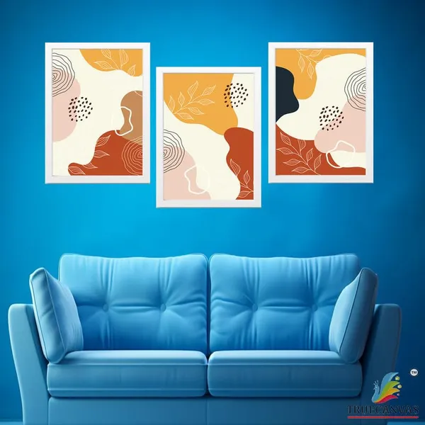 White__Abstract_Hd_Print_Painting_Set_Of_3_With_Frame_|_For_Home,_Living_Room_Gallery_&_Office,_White_Frame,_Size_-_13.50_X_19.50_Inch,_Sf354