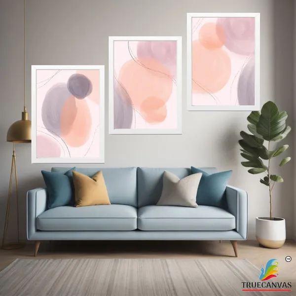 White__Abstract_Hd_Print_Painting_Set_Of_3_With_Frame_|_For_Home,_Living_Room_Gallery_&_Office,_White_Frame,_Size_-_13.50_X_19.50_Inch,_Sf358