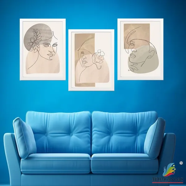 White__Abstract_Hd_Print_Painting_Set_Of_3_With_Frame_|_For_Home,_Living_Room_Gallery_&_Office,_White_Frame,_Size_-_13.50_X_19.50_Inch,_Sf360