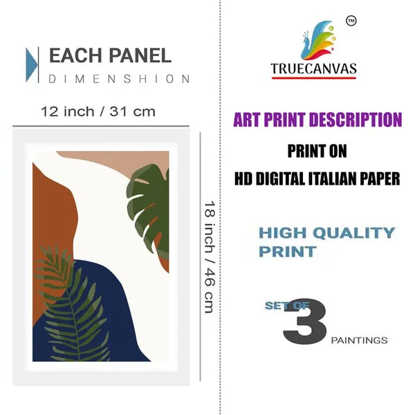 White__Abstract_Hd_Print_Painting_Set_Of_3_With_Frame_|_For_Home,_Living_Room_Gallery_&_Office,_White_Frame,_Size_-_13.50_X_19.50_Inch,_Sf363