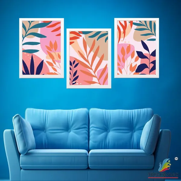 White__Abstract_Hd_Print_Painting_Set_Of_3_With_Frame_|_For_Home,_Living_Room_Gallery_&_Office,_White_Frame,_Size_-_13.50_X_19.50_Inch,_Sf365