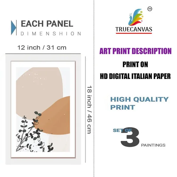 White__Abstract_Hd_Print_Painting_Set_Of_3_With_Frame_|_For_Home,_Living_Room_Gallery_&_Office,_White_Frame,_Size_-_13.50_X_19.50_Inch,_Sf368