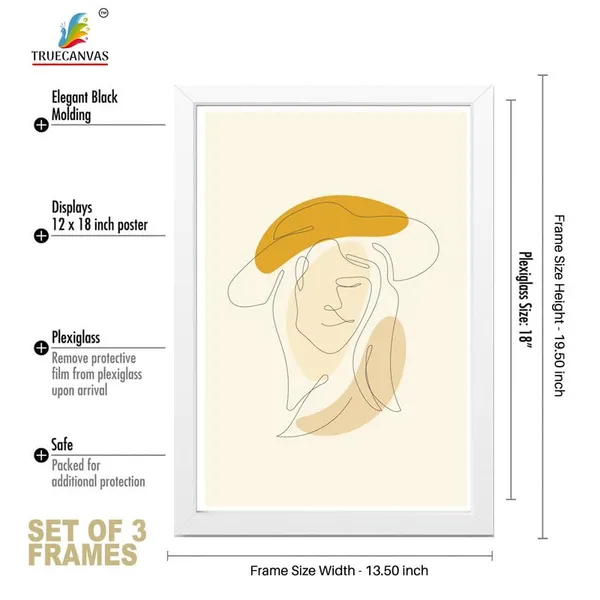 Multicolor_Abstract_Hd_Print_Painting_Set_Of_3_With_Frame_|_For_Home,_Living_Room_Gallery_&_Office,_White_Frame,_Size_-_13.50_X_19.50_Inch,_Sf369