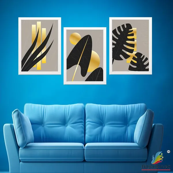 White__Abstract_Hd_Print_Painting_Set_Of_3_With_Frame_|_For_Home,_Living_Room_Gallery_&_Office,_White_Frame,_Size_-_13.50_X_19.50_Inch,_Sf370