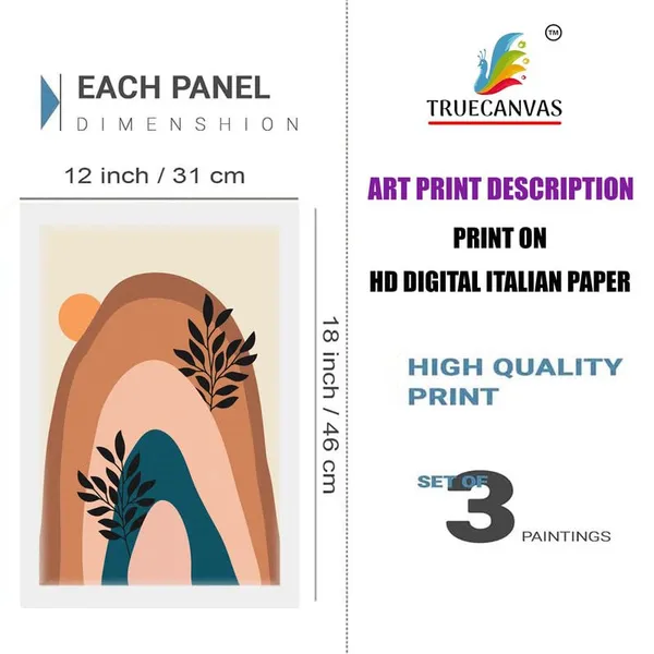 White__Abstract_Hd_Print_Painting_Set_Of_3_With_Frame_|_For_Home,_Living_Room_Gallery_&_Office,_White_Frame,_Size_-_13.50_X_19.50_Inch,_Sf371