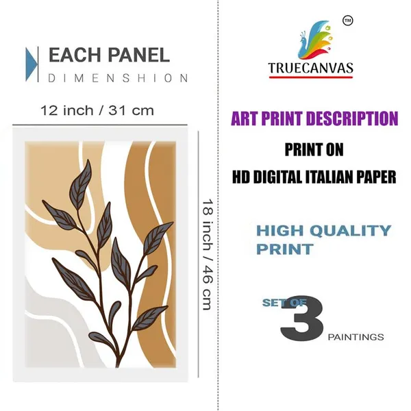 White__Abstract_Hd_Print_Painting_Set_Of_3_With_Frame_|_For_Home,_Living_Room_Gallery_&_Office,_White_Frame,_Size_-_13.50_X_19.50_Inch,_Sf372