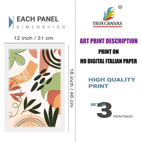 White__Abstract_Hd_Print_Painting_Set_Of_3_With_Frame_|_For_Home,_Living_Room_Gallery_&_Office,_White_Frame,_Size_-_13.50_X_19.50_Inch,_Sf375