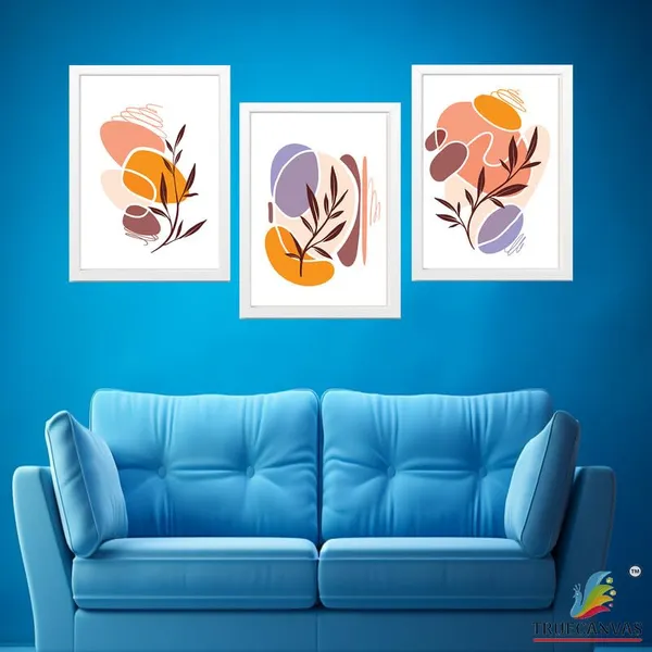 White__Abstract_Hd_Print_Painting_Set_Of_3_With_Frame_|_For_Home,_Living_Room_Gallery_&_Office,_White_Frame,_Size_-_13.50_X_19.50_Inch,_Sf378