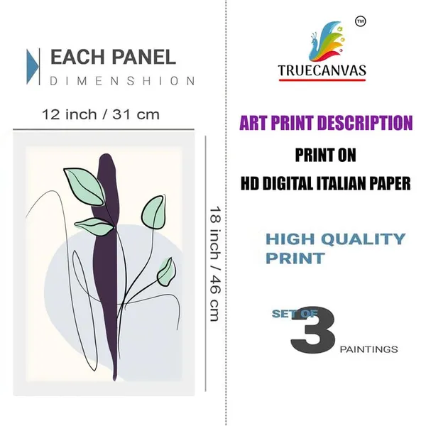 White__Abstract_Hd_Print_Painting_Set_Of_3_With_Frame_|_For_Home,_Living_Room_Gallery_&_Office,_White_Frame,_Size_-_13.50_X_19.50_Inch,_Sf380