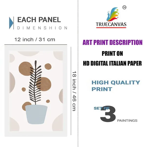 White__Abstract_Hd_Print_Painting_Set_Of_3_With_Frame_|_For_Home,_Living_Room_Gallery_&_Office,_White_Frame,_Size_-_13.50_X_19.50_Inch,_Sf382