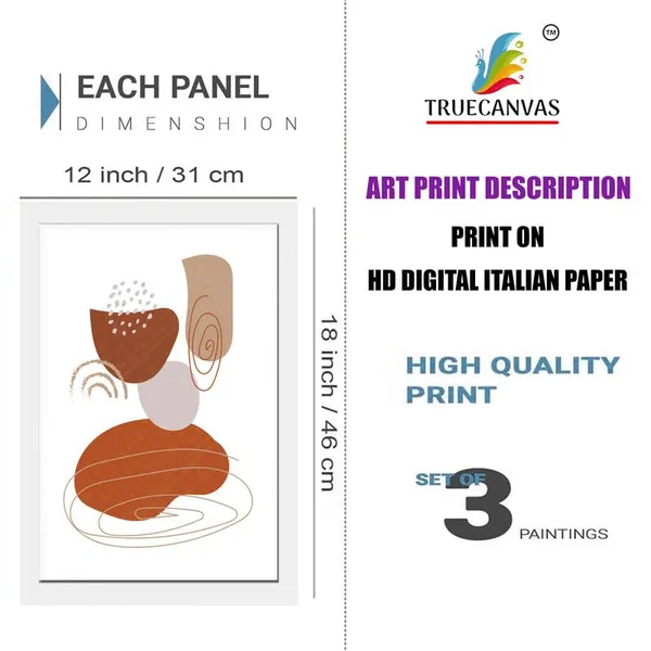 White__Abstract_Hd_Print_Painting_Set_Of_3_With_Frame_|_For_Home,_Living_Room_Gallery_&_Office,_White_Frame,_Size_-_13.50_X_19.50_Inch,_Sf384