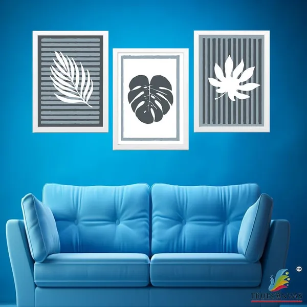White__Abstract_Hd_Print_Painting_Set_Of_3_With_Frame_|_For_Home,_Living_Room_Gallery_&_Office,_White_Frame,_Size_-_13.50_X_19.50_Inch,_Sf385