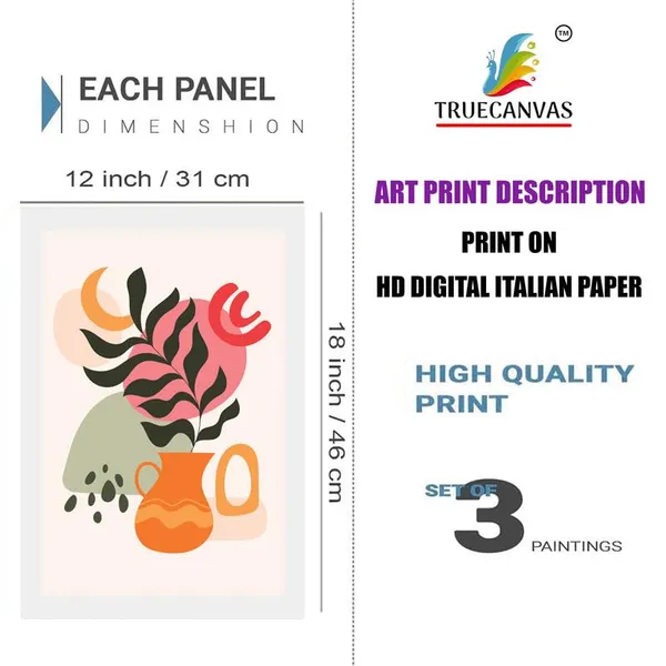 White__Abstract_Hd_Print_Painting_Set_Of_3_With_Frame_|_For_Home,_Living_Room_Gallery_&_Office,_White_Frame,_Size_-_13.50_X_19.50_Inch,_Sf393
