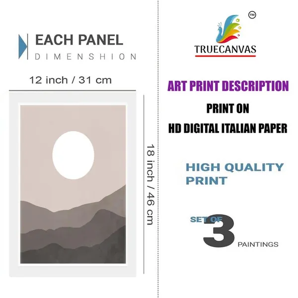 White__Abstract_Hd_Print_Painting_Set_Of_3_With_Frame_|_For_Home,_Living_Room_Gallery_&_Office,_White_Frame,_Size_-_13.50_X_19.50_Inch,_Sf397