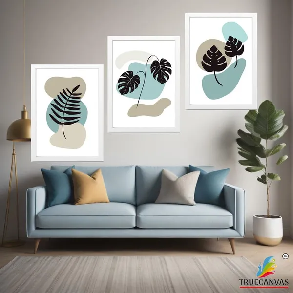 Multicolor_Abstract_Hd_Print_Painting_Set_Of_3_With_Frame_|_For_Home,_Living_Room_Gallery_&_Office,_White_Frame,_Size_-_13.50_X_19.50_Inch,_Sf398