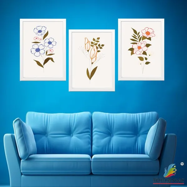 White__Abstract_Hd_Print_Painting_Set_Of_3_With_Frame_|_For_Home,_Living_Room_Gallery_&_Office,_White_Frame,_Size_-_13.50_X_19.50_Inch,_Sf399