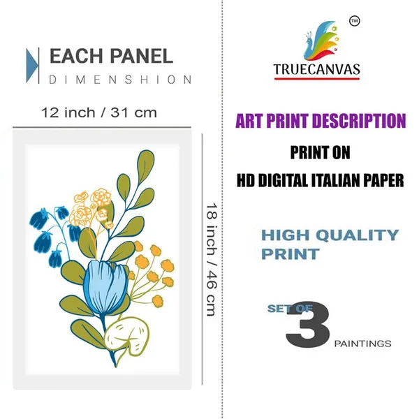 White__Abstract_Hd_Print_Painting_Set_Of_3_With_Frame_|_For_Home,_Living_Room_Gallery_&_Office,_White_Frame,_Size_-_13.50_X_19.50_Inch,_Sf400