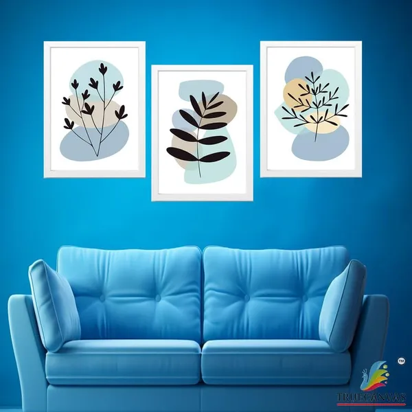 White__Abstract_Hd_Print_Painting_Set_Of_3_With_Frame_|_For_Home,_Living_Room_Gallery_&_Office,_White_Frame,_Size_-_13.50_X_19.50_Inch,_Sf403