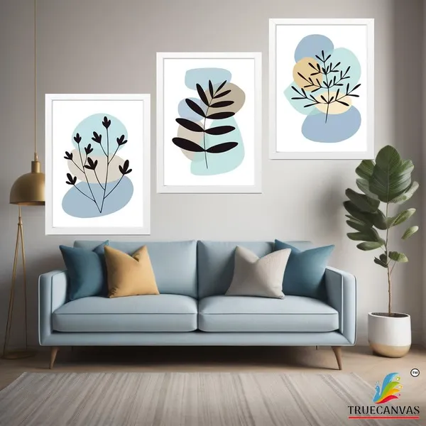 White__Abstract_Hd_Print_Painting_Set_Of_3_With_Frame_|_For_Home,_Living_Room_Gallery_&_Office,_White_Frame,_Size_-_13.50_X_19.50_Inch,_Sf403