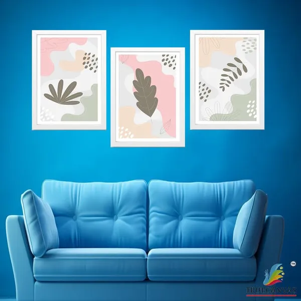 White__Abstract_Hd_Print_Painting_Set_Of_3_With_Frame_|_For_Home,_Living_Room_Gallery_&_Office,_White_Frame,_Size_-_13.50_X_19.50_Inch,_Sf404
