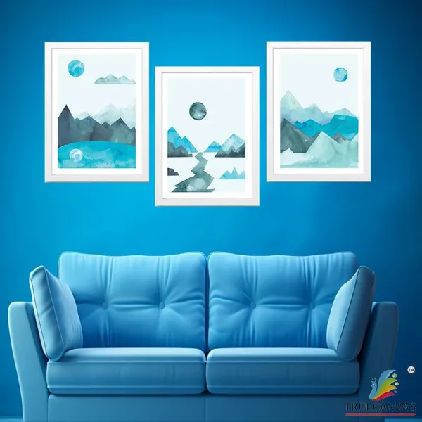 White__Abstract_Hd_Print_Painting_Set_Of_3_With_Frame_|_For_Home,_Living_Room_Gallery_&_Office,_White_Frame,_Size_-_13.50_X_19.50_Inch,_Sf410