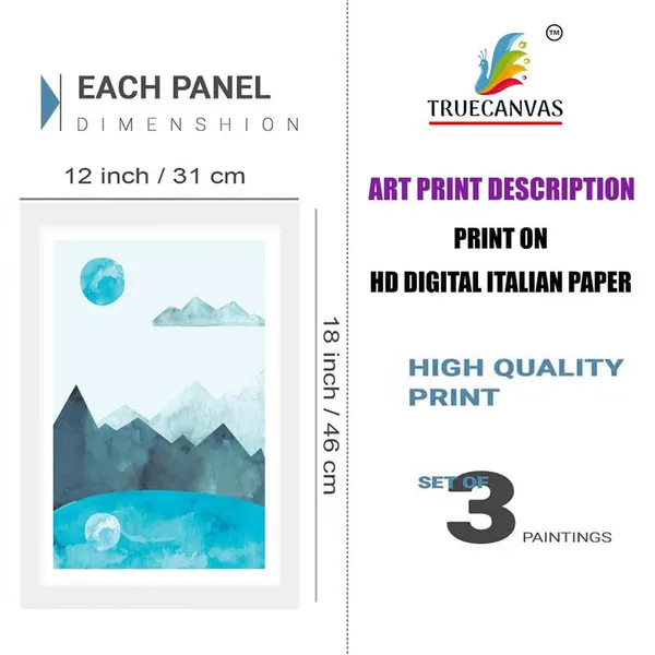 White__Abstract_Hd_Print_Painting_Set_Of_3_With_Frame_|_For_Home,_Living_Room_Gallery_&_Office,_White_Frame,_Size_-_13.50_X_19.50_Inch,_Sf410