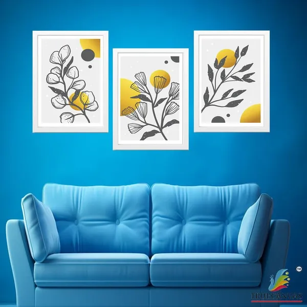 White__Abstract_Hd_Print_Painting_Set_Of_3_With_Frame_|_For_Home,_Living_Room_Gallery_&_Office,_White_Frame,_Size_-_13.50_X_19.50_Inch,_Sf413