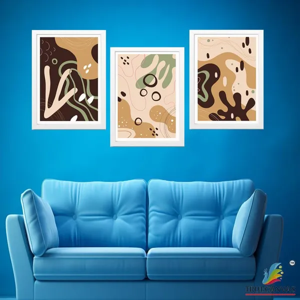 White__Abstract_Hd_Print_Painting_Set_Of_3_With_Frame_|_For_Home,_Living_Room_Gallery_&_Office,_White_Frame,_Size_-_13.50_X_19.50_Inch,_Sf414