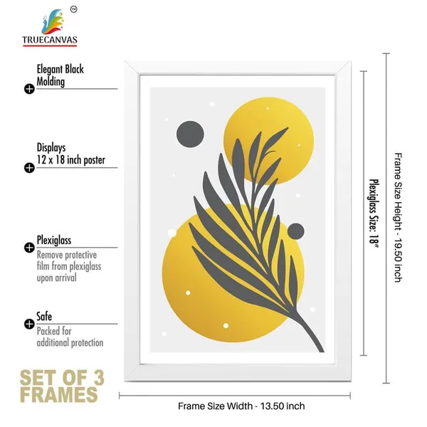 White__Abstract_Hd_Print_Painting_Set_Of_3_With_Frame_|_For_Home,_Living_Room_Gallery_&_Office,_White_Frame,_Size_-_13.50_X_19.50_Inch,_Sf416
