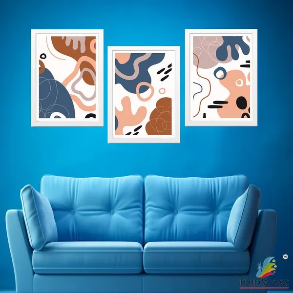 White__Abstract_Hd_Print_Painting_Set_Of_3_With_Frame_|_For_Home,_Living_Room_Gallery_&_Office,_White_Frame,_Size_-_13.50_X_19.50_Inch,_Sf418