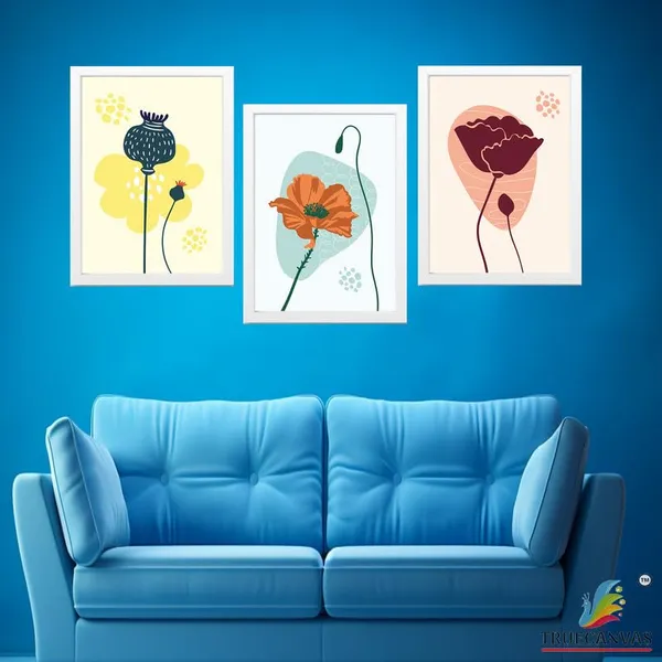 White__Abstract_Hd_Print_Painting_Set_Of_3_With_Frame_|_For_Home,_Living_Room_Gallery_&_Office,_White_Frame,_Size_-_13.50_X_19.50_Inch,_Sf420