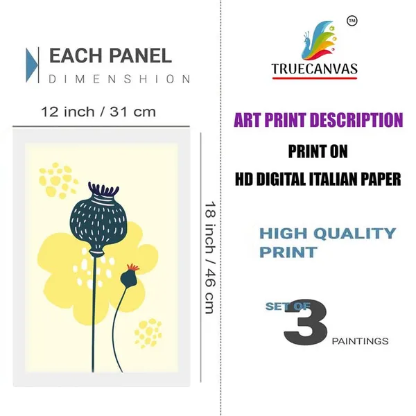 White__Abstract_Hd_Print_Painting_Set_Of_3_With_Frame_|_For_Home,_Living_Room_Gallery_&_Office,_White_Frame,_Size_-_13.50_X_19.50_Inch,_Sf420