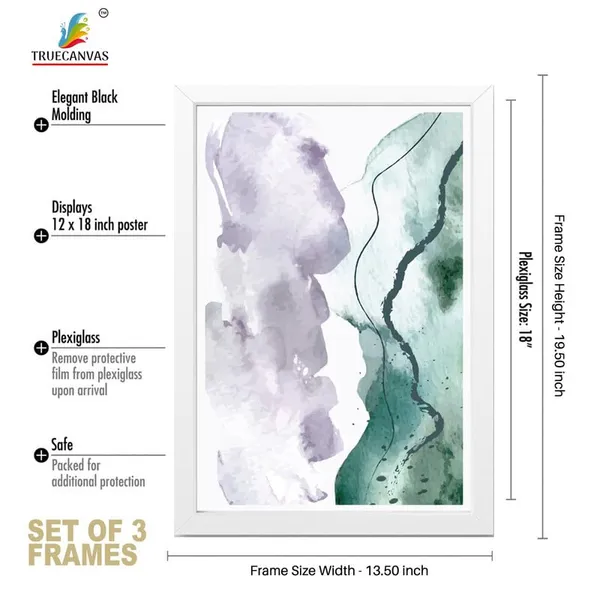 White__Abstract_Hd_Print_Painting_Set_Of_3_With_Frame_|_For_Home,_Living_Room_Gallery_&_Office,_White_Frame,_Size_-_13.50_X_19.50_Inch,_Sf421