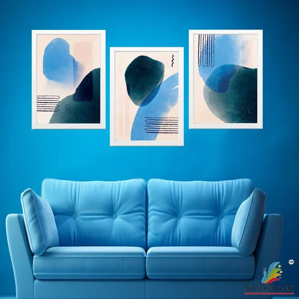 White__Abstract_Hd_Print_Painting_Set_Of_3_With_Frame_|_For_Home,_Living_Room_Gallery_&_Office,_White_Frame,_Size_-_13.50_X_19.50_Inch,_Sf422