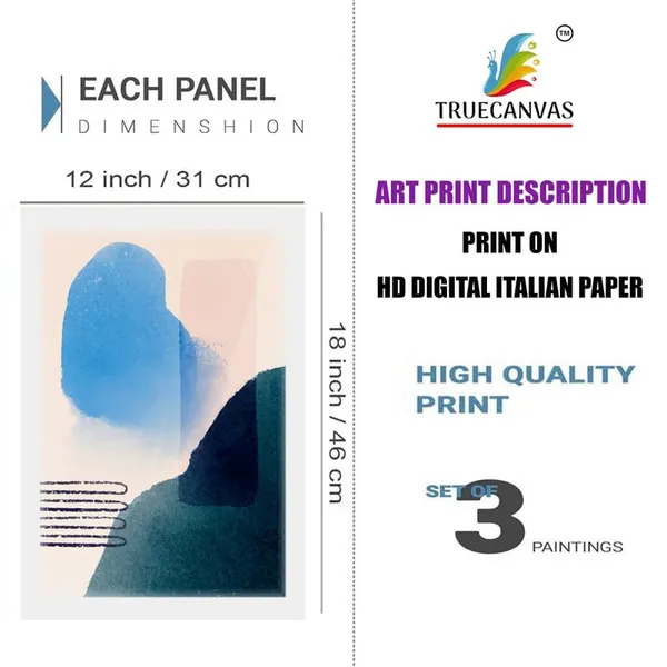 White__Abstract_Hd_Print_Painting_Set_Of_3_With_Frame_|_For_Home,_Living_Room_Gallery_&_Office,_White_Frame,_Size_-_13.50_X_19.50_Inch,_Sf422