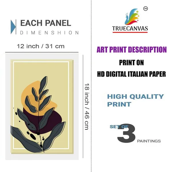 White__Abstract_Hd_Print_Painting_Set_Of_3_With_Frame_|_For_Home,_Living_Room_Gallery_&_Office,_White_Frame,_Size_-_13.50_X_19.50_Inch,_Sf425