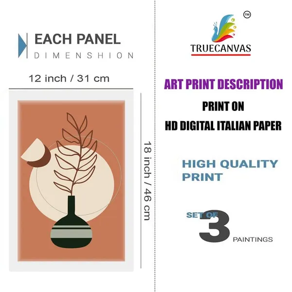 White__Abstract_Hd_Print_Painting_Set_Of_3_With_Frame_|_For_Home,_Living_Room_Gallery_&_Office,_White_Frame,_Size_-_13.50_X_19.50_Inch,_Sf427