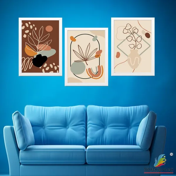 White__Abstract_Hd_Print_Painting_Set_Of_3_With_Frame_|_For_Home,_Living_Room_Gallery_&_Office,_White_Frame,_Size_-_13.50_X_19.50_Inch,_Sf431