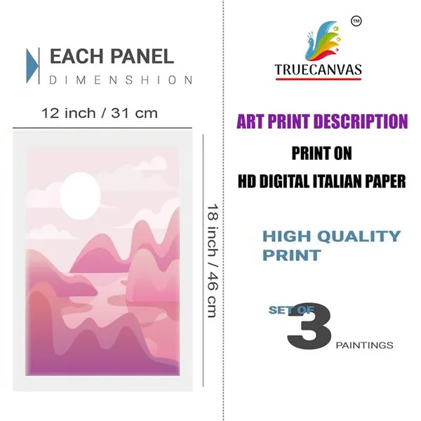 White__Abstract_Hd_Print_Painting_Set_Of_3_With_Frame_|_For_Home,_Living_Room_Gallery_&_Office,_White_Frame,_Size_-_13.50_X_19.50_Inch,_Sf436